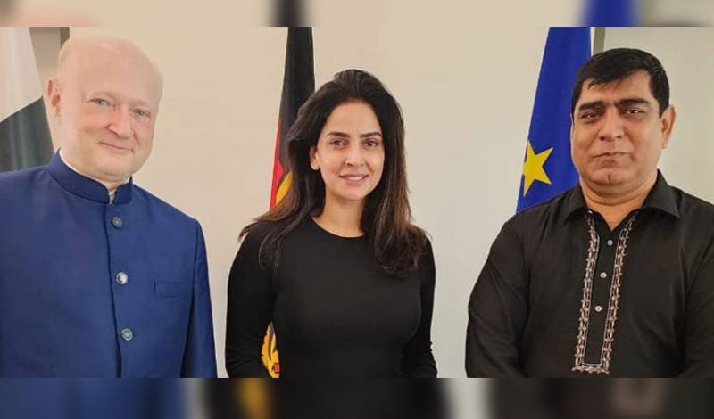 Saba Qamar Holds Meeting with German Consul General to Discuss Children’s Rights