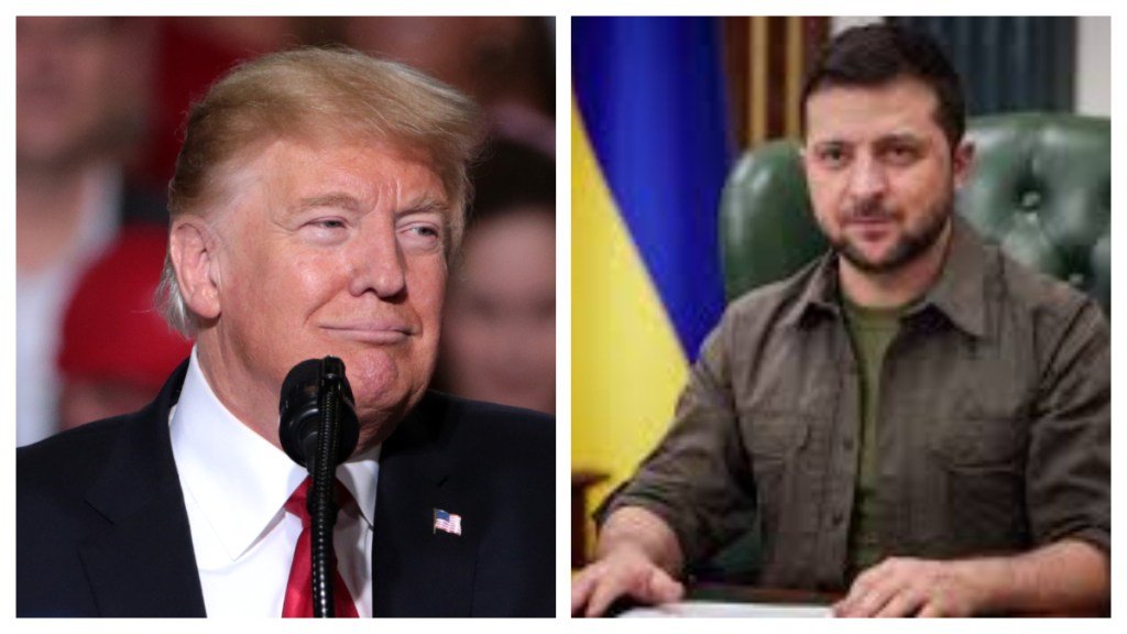 Trump confirms call with Zelenskyy, says ceasefire talks are ‘on track’