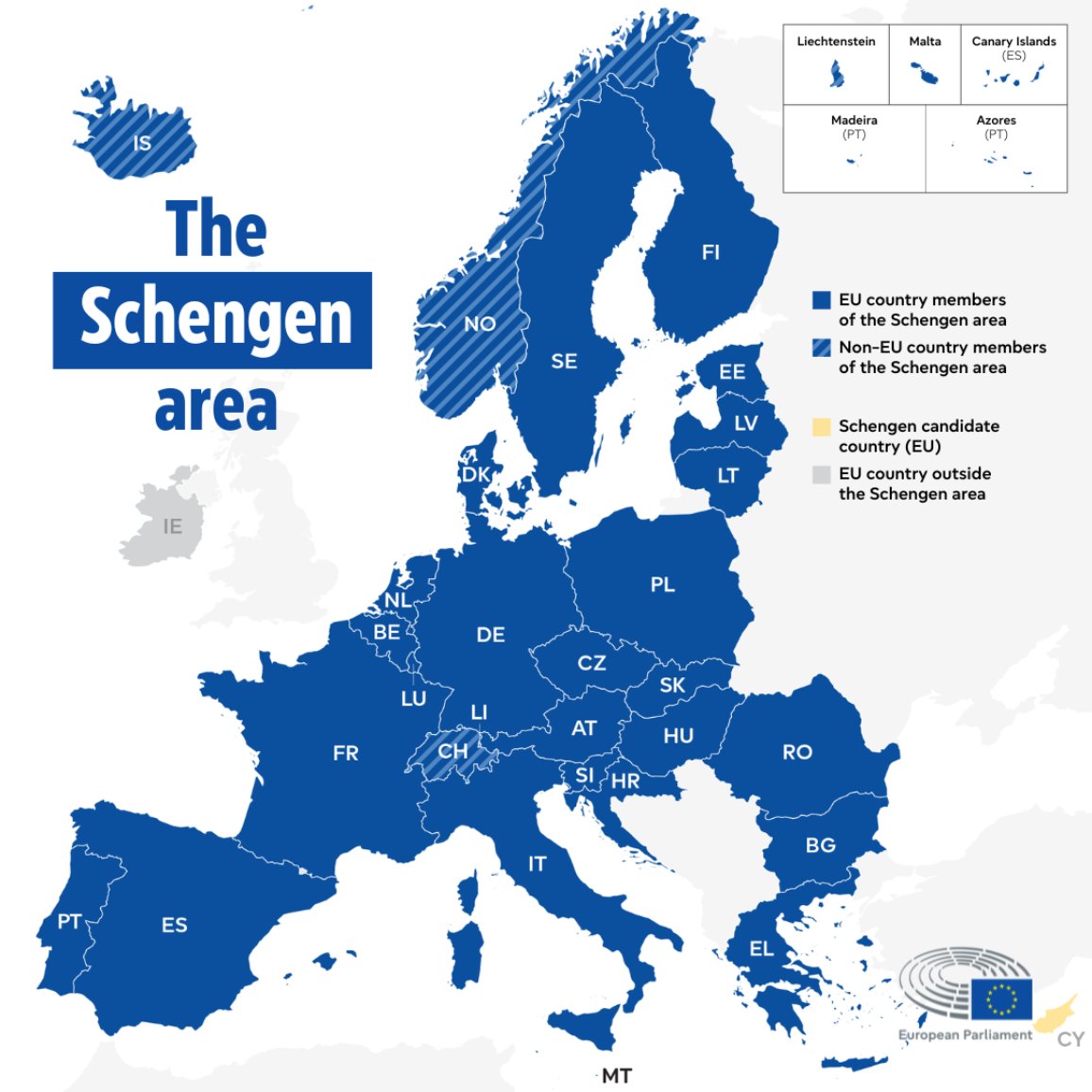 10 Schengen Countries Re-introduced Border Controls for 2025