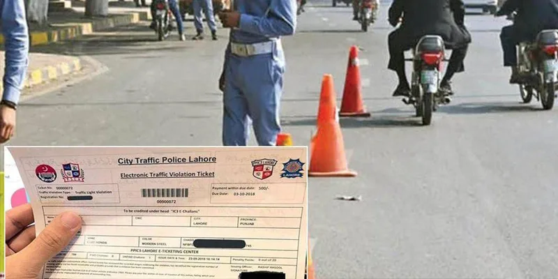 سیف سٹی نے شہری کو12 سال قبل چوری ہونے والی موٹر سائیکل کا چالان بھجوا دیا