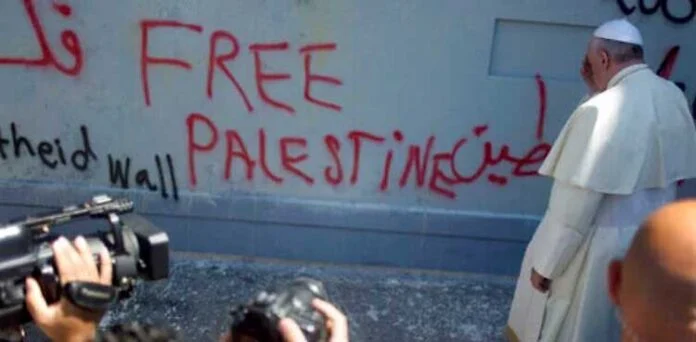 پوپ فرانسس فلسطینیوں کے دوست اور اسرائیلی مظالم کیخلاف کھلے عام بولنے والے رہنما