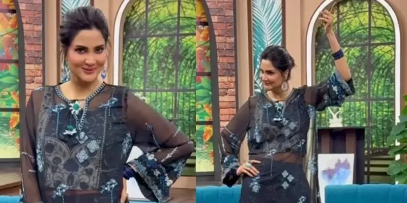 فضا علی کو شو میں بولڈ لباس پہننے پر کڑی تنقید کا سامنا
