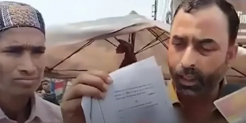 بھارت کا مقبوضہ کشمیر کے رہائشیوں کو بے دخل کرنے کا منصوبہ بے نقاب