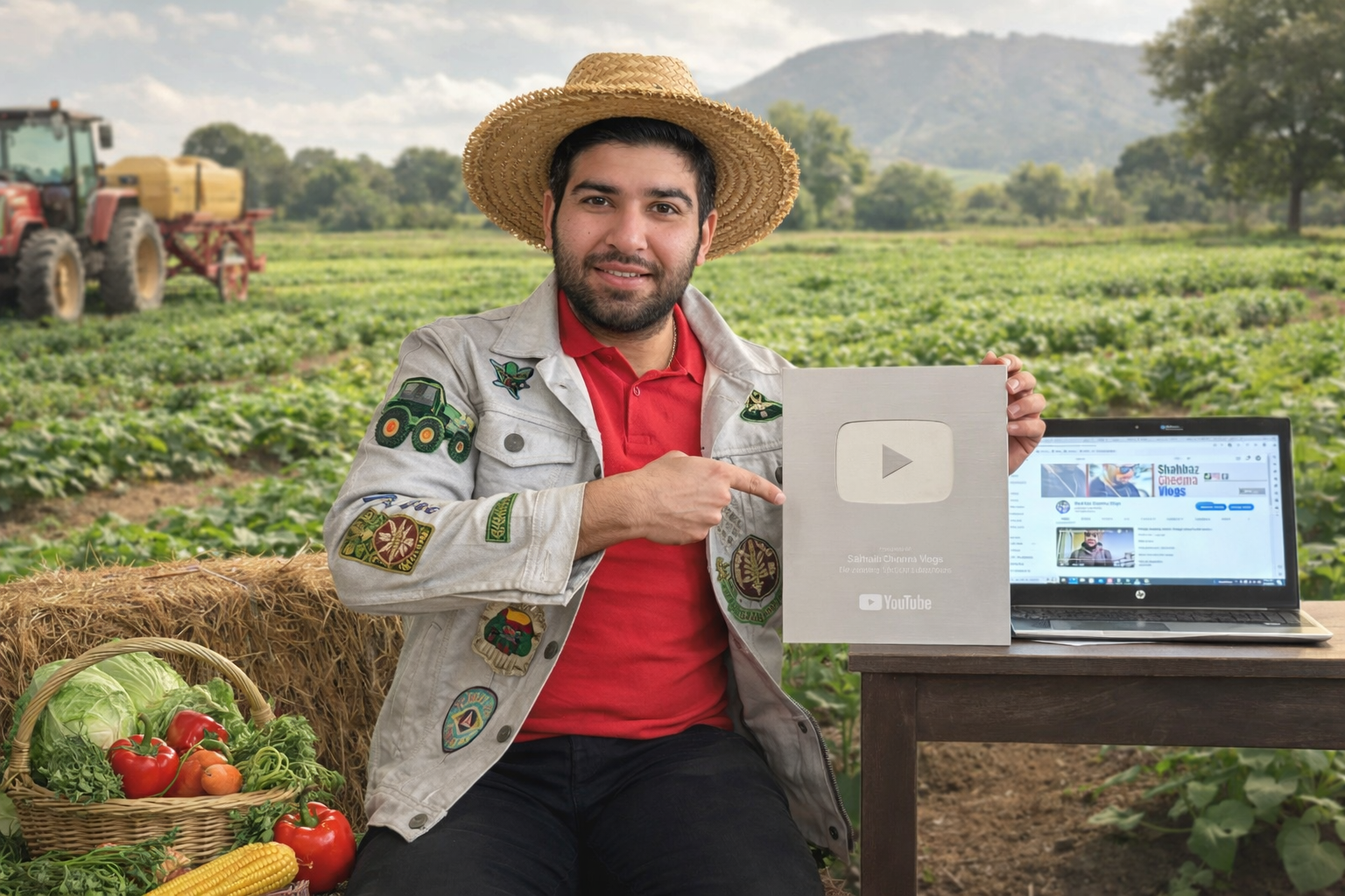 Pakistani YouTuber Shahbaz Cheema’s Journey from Agriculture to Business Success in Portugal