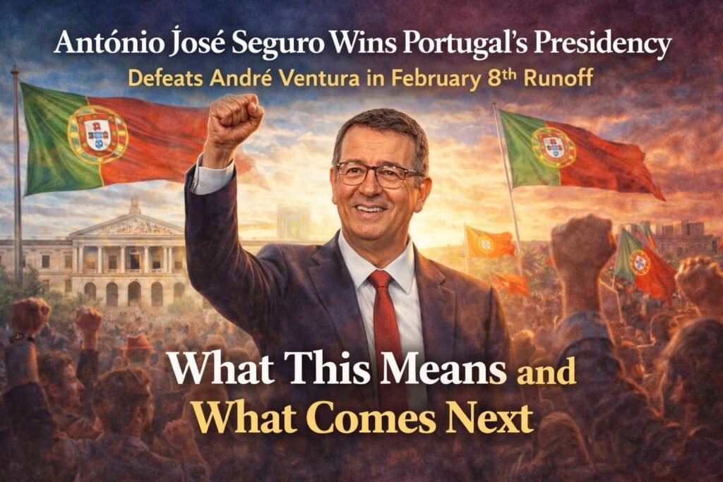 António José Seguro WINS PORTUGUESE PRESIDENTIAL ELECTION