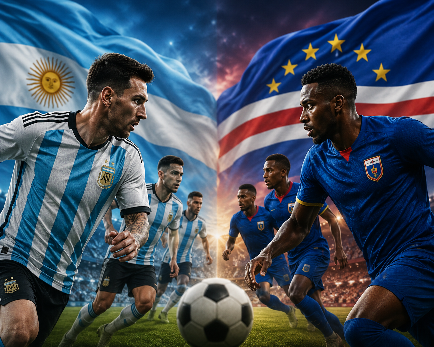 Argentina e Cabo Verde medem forças por um lugar nos oitavos de final do Mundial 2026